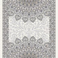 Ancient Garden Traditional Cream/Grey Classic Low Pile Rug