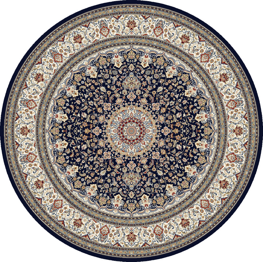 ANCIENT GARDEN 57119 BLUE/IVORY