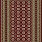 ANCIENT GARDEN 57102 RED/BEIGE