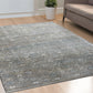 Trevi Transitional Beige/Grey/Multi Floral Low Pile Rug