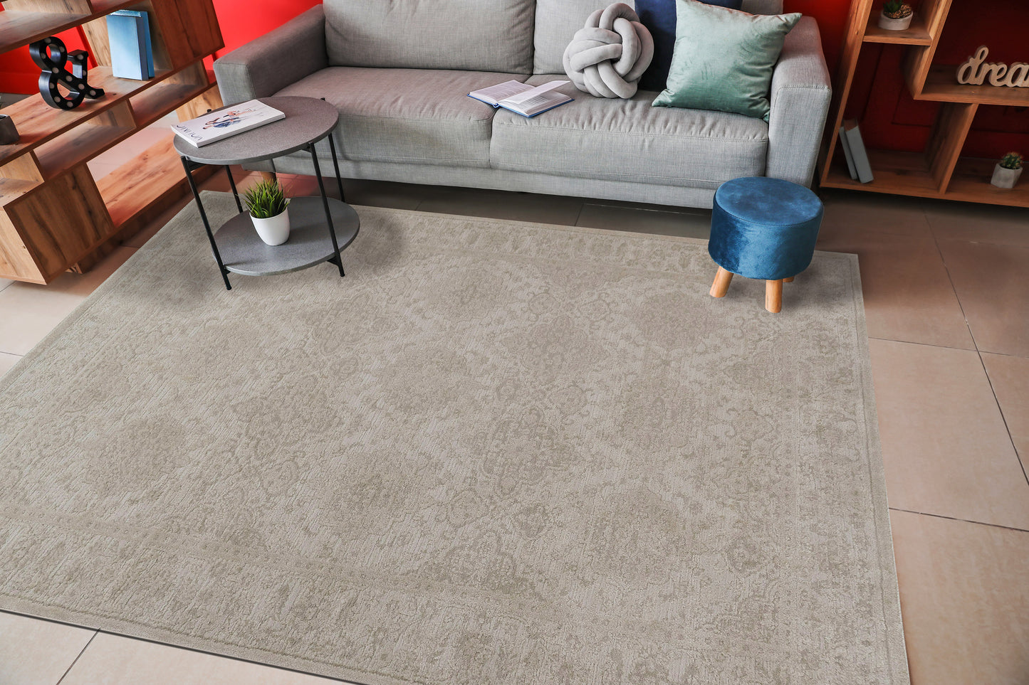 HAMILTON 10605 Ivory/Grey