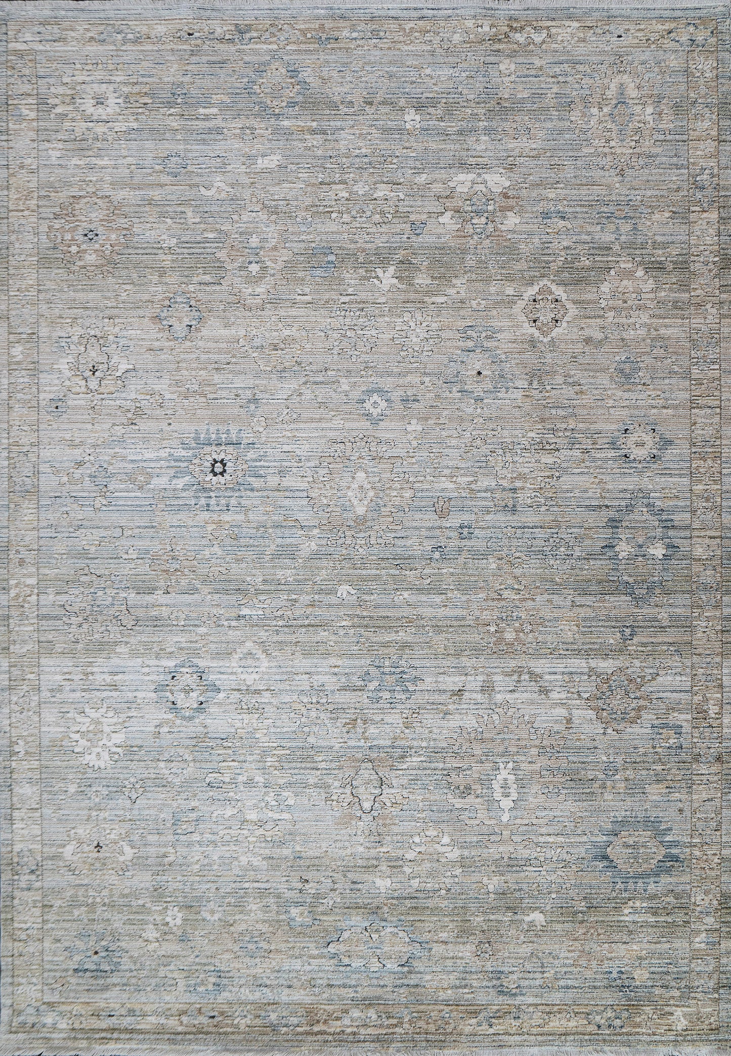 Trevi Transitional Beige/Multi Floral Low Pile Rug