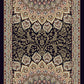 Ancient Garden Traditional Navy Classic Low Pile Rug