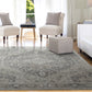 Stefano Traditional Beige/Taupe/Grey Medallion Low Pile Rug