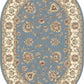 ANCIENT GARDEN 57365 LIGHT BLUE/IVORY