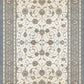 ANCIENT GARDEN 57120 IVORY/LIGHT BLUE