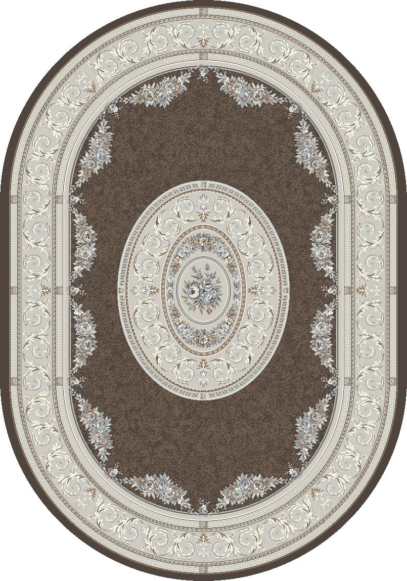 ANCIENT GARDEN 57226 BROWN/CREAM