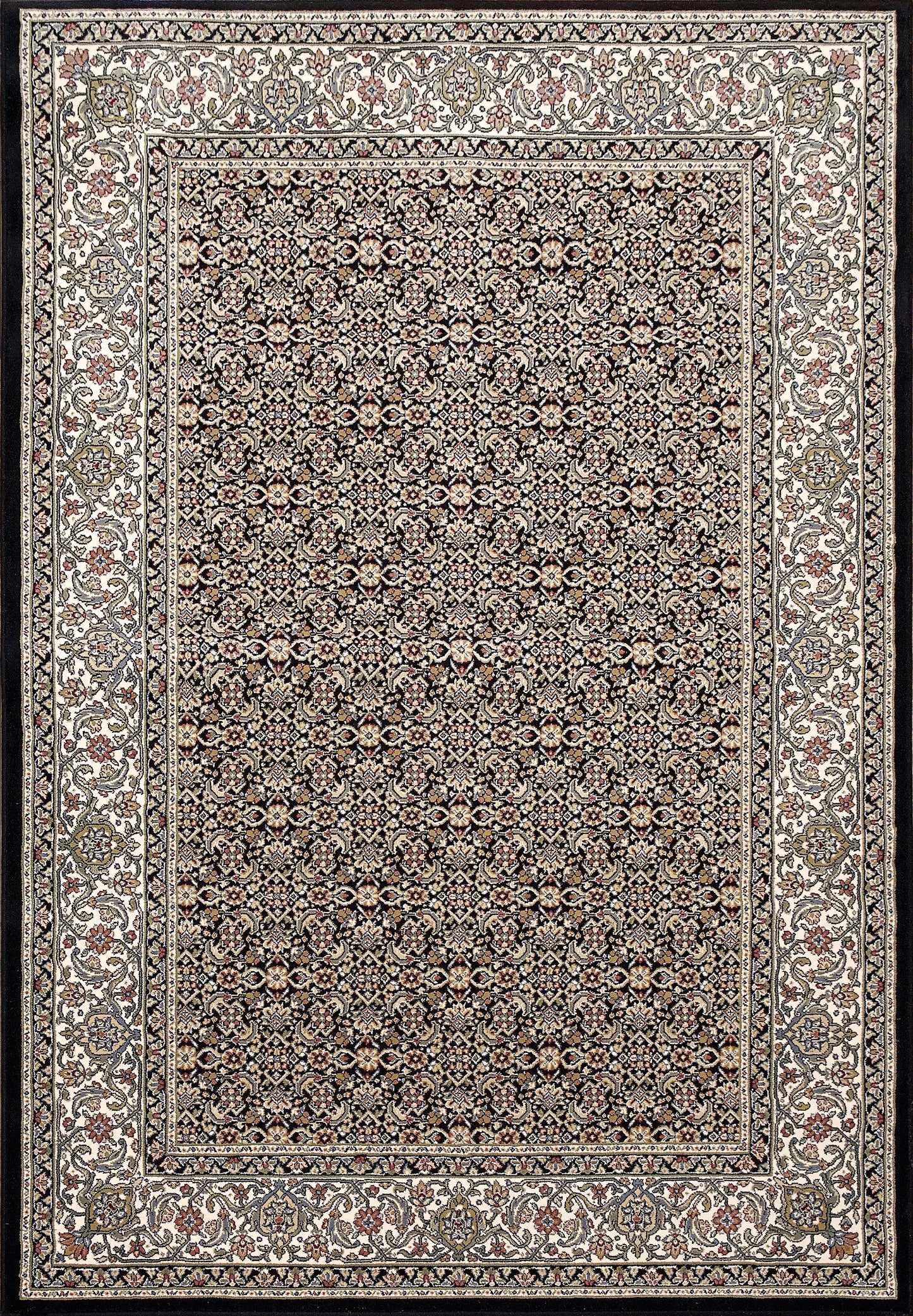 ANCIENT GARDEN 57011 BLACK/IVORY