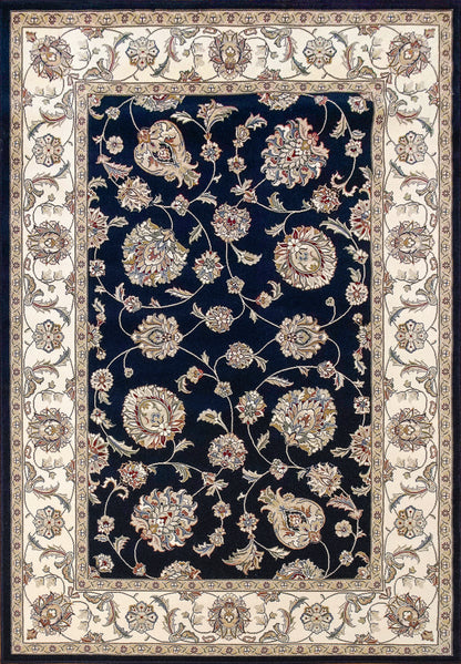 ANCIENT GARDEN 57365 BLUE/IVORY
