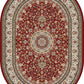 ANCIENT GARDEN 57119 RED/IVORY
