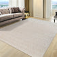 Penta Modern Cream Geometric Low Pile Rug