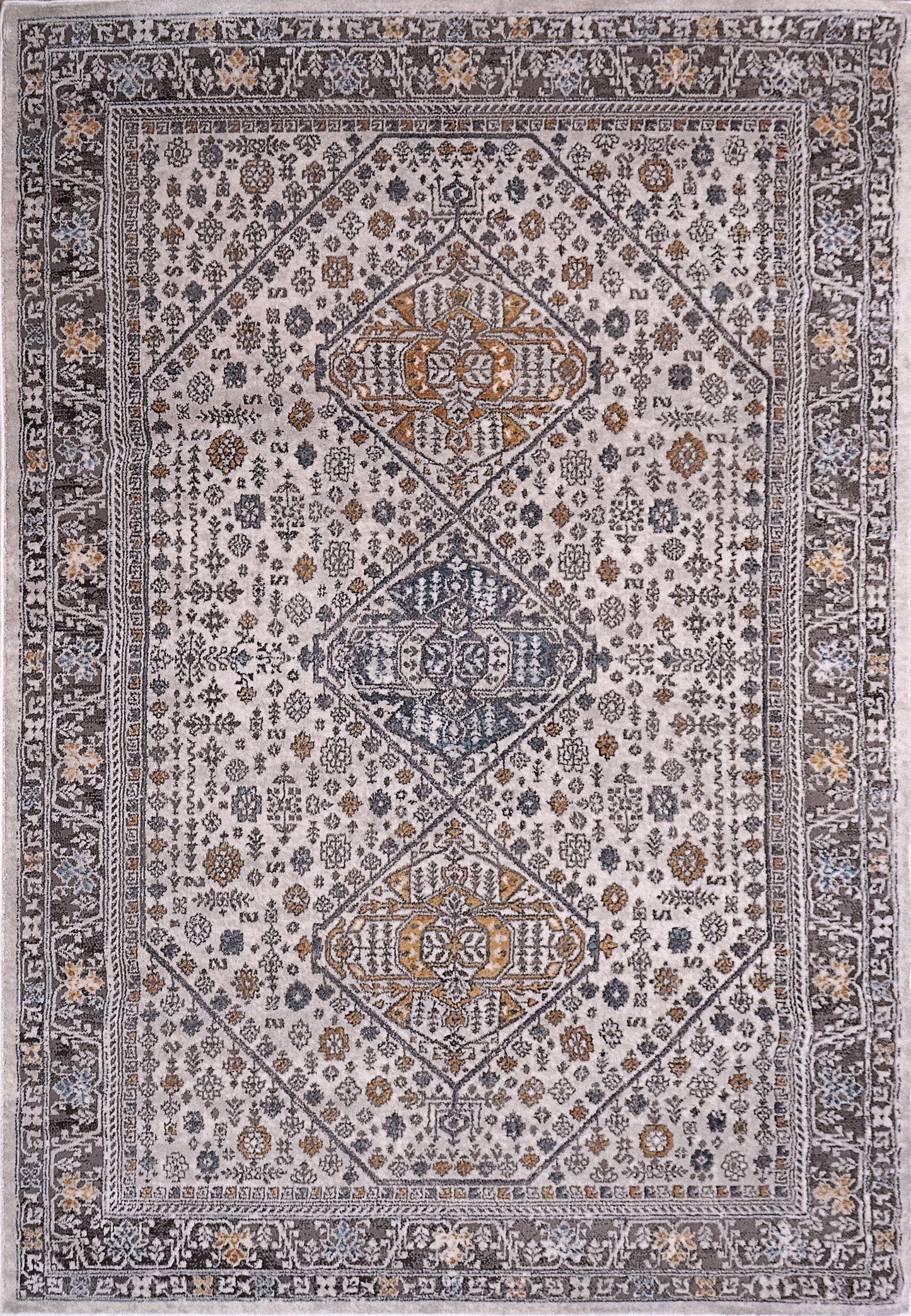 Harlow Traditional Multi Oriental Low Pile Rug