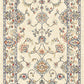 Ancient Garden Traditional Ivory Classic Low Pile Rug