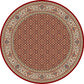 ANCIENT GARDEN 57011 RED/IVORY