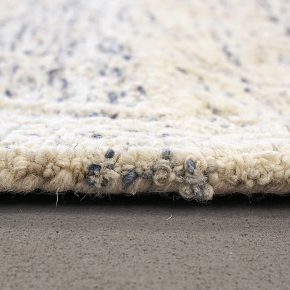 Darcy Traditional Ivory/Blue/Gold Medallion Low Pile Rug