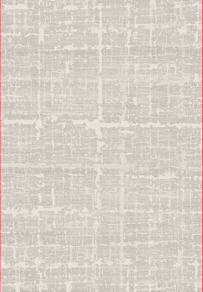 Sterling Contemporary Grey/Beige Abstract High-Low Rug
