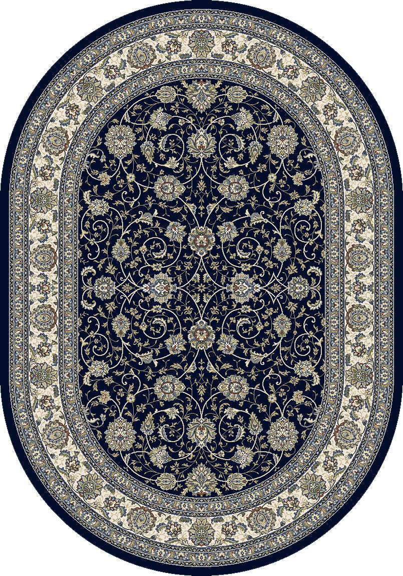 ANCIENT GARDEN 57120 BLUE/IVORY