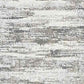 Zen Modern Grey/Taupe Abstract Low Pile Rug