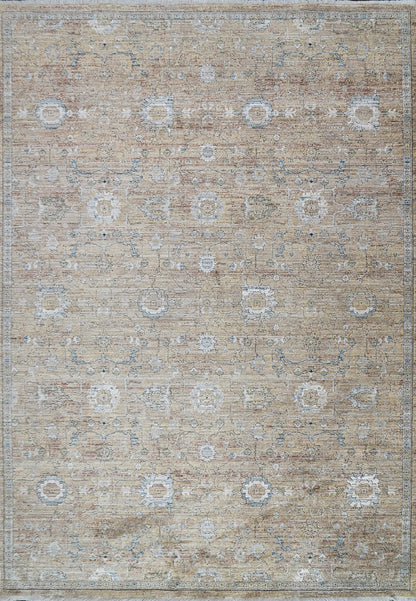 Trevi Transitional Beige/Cream Floral Low Pile Rug