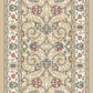 Ancient Garden Traditional Light Gold/Ivory Classic Low Pile Rug