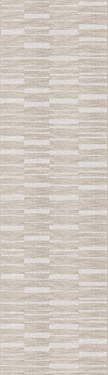 Mesa Modern Beige Geometric Low Pile Rug