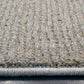 Quin Solid Sepia Solid Color High-Low Rug