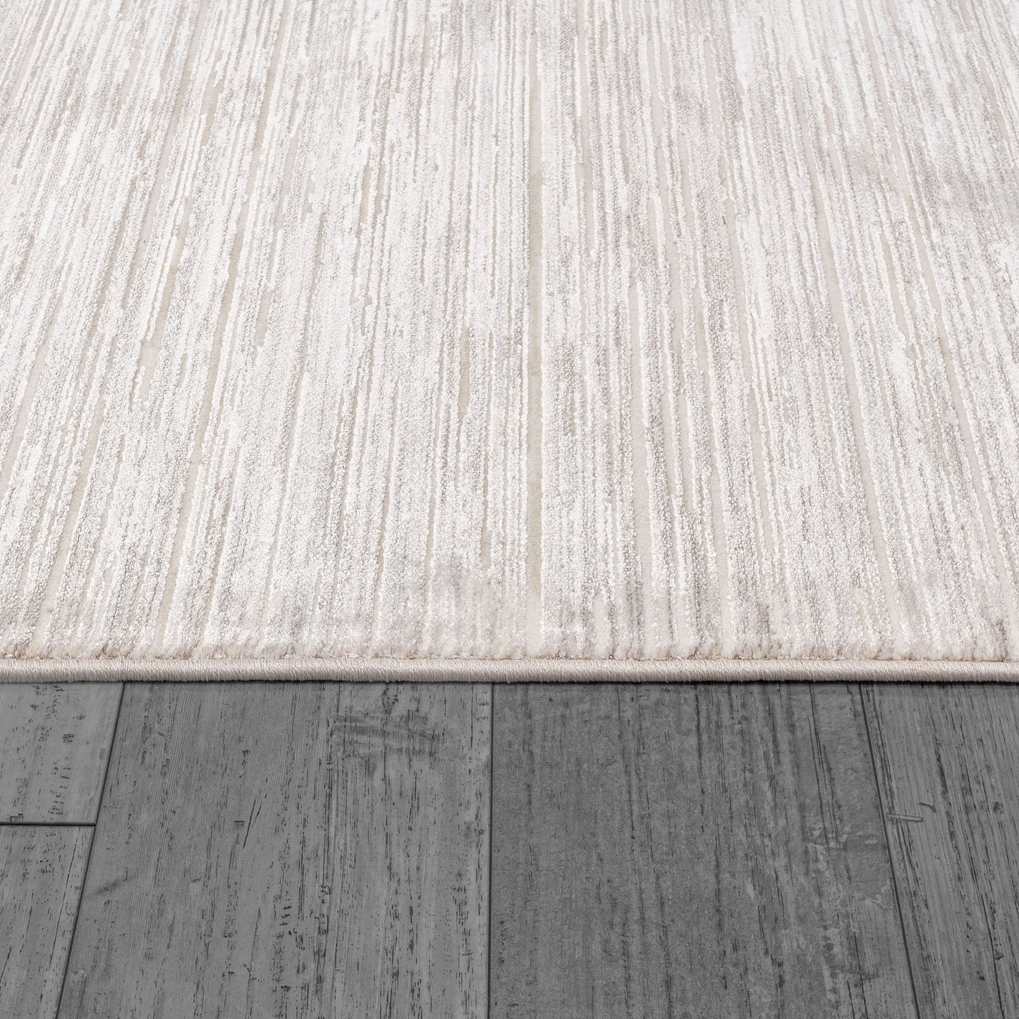 Mesa Modern Cream/Beige Abstract Low Pile Rug