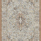 Ancient Garden Traditional Beige/Multi Oriental Low Pile Rug