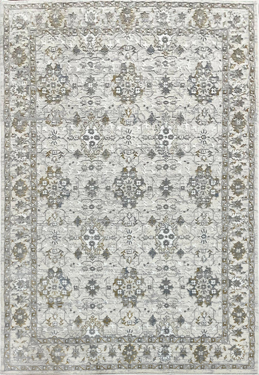 AZURE 12586 Ivory/Grey/Blue