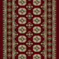 Ancient Garden Traditional Red/Beige Oriental Low Pile Rug