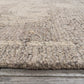 Teak Modern Taupe Abstract Low Pile Rug