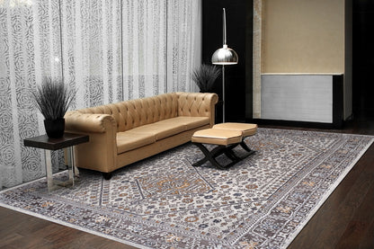 Harlow Traditional Multi Oriental Low Pile Rug
