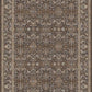 ANCIENT GARDEN 57276 DARK BROWN/BEIGE/BLUE