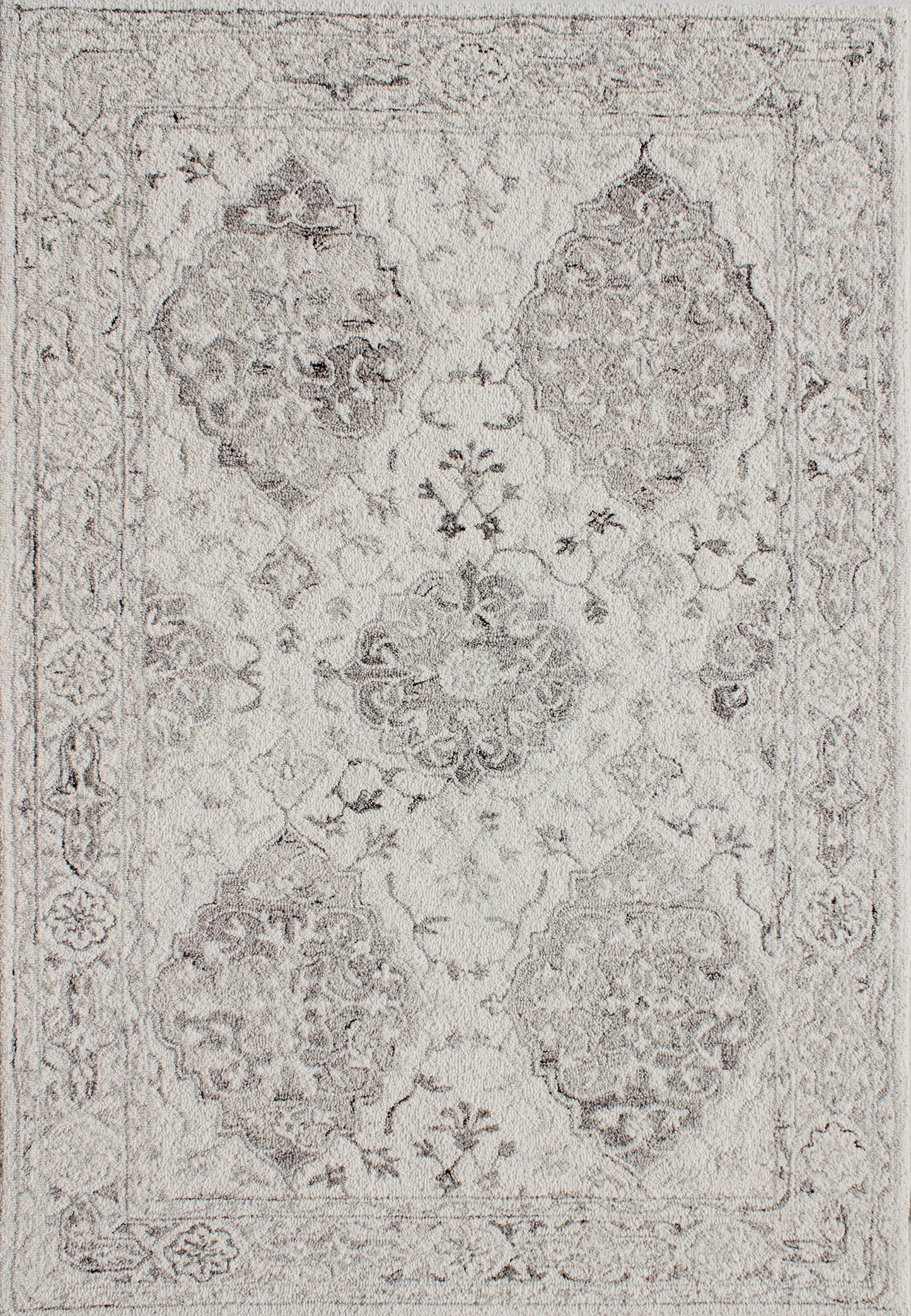 Legend Traditional Ivory/Natural Oriental Low Pile Rug