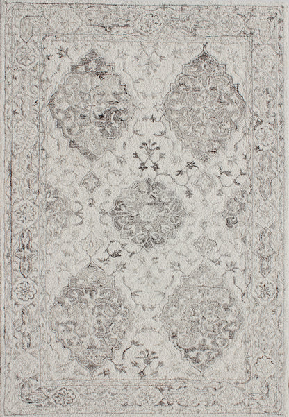 Legend Traditional Ivory/Natural Oriental Low Pile Rug