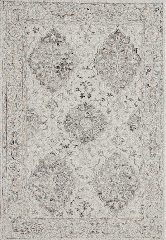 Legend Traditional Ivory/Natural Oriental Low Pile Rug