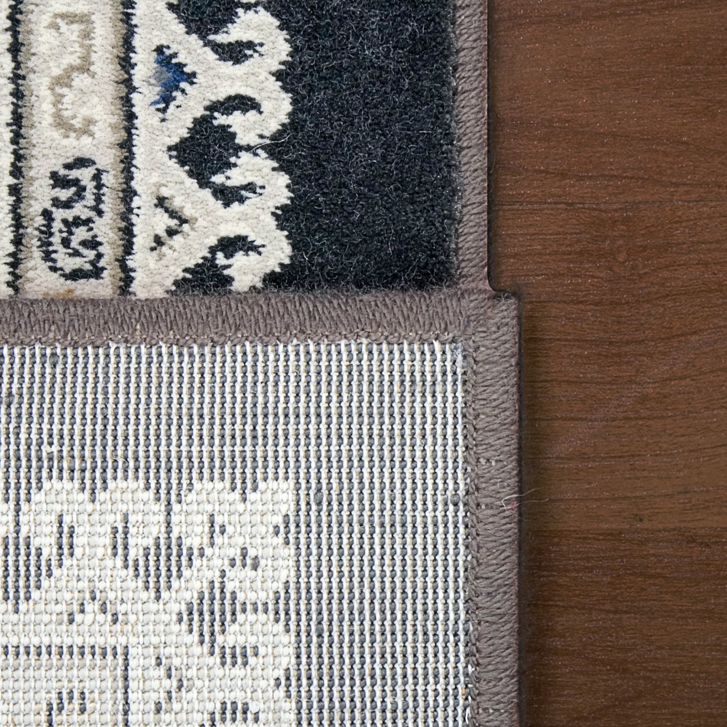 ANCIENT GARDEN 57102 CHARCOAL/SILVER