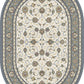 ANCIENT GARDEN 57120 IVORY/LIGHT BLUE