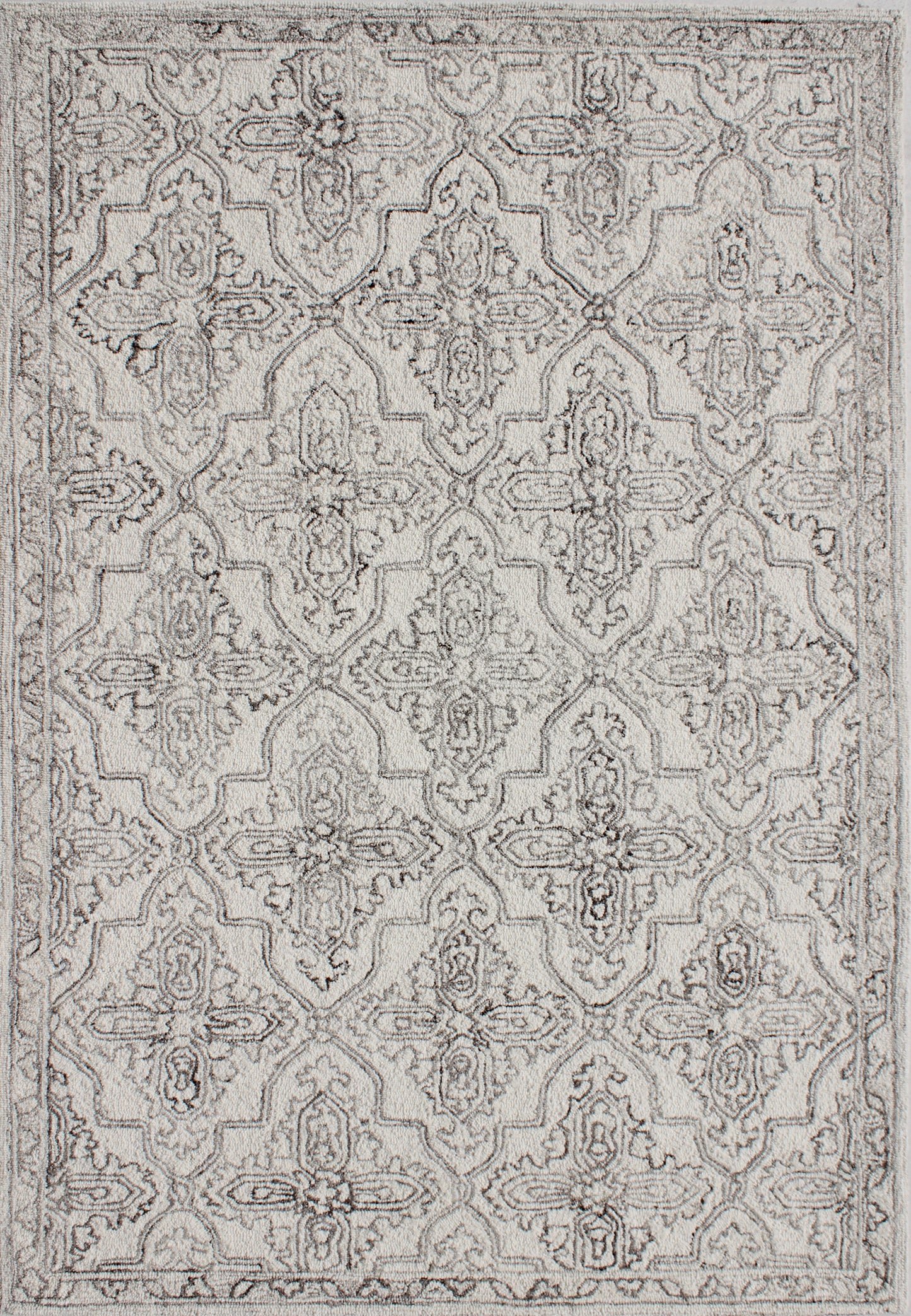 Legend Traditional Ivory/Natural Oriental Low Pile Rug