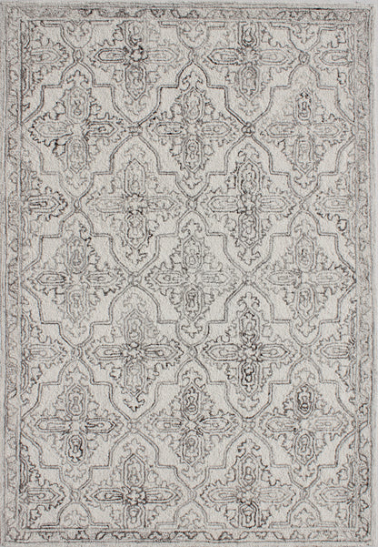 Legend Traditional Ivory/Natural Oriental Low Pile Rug