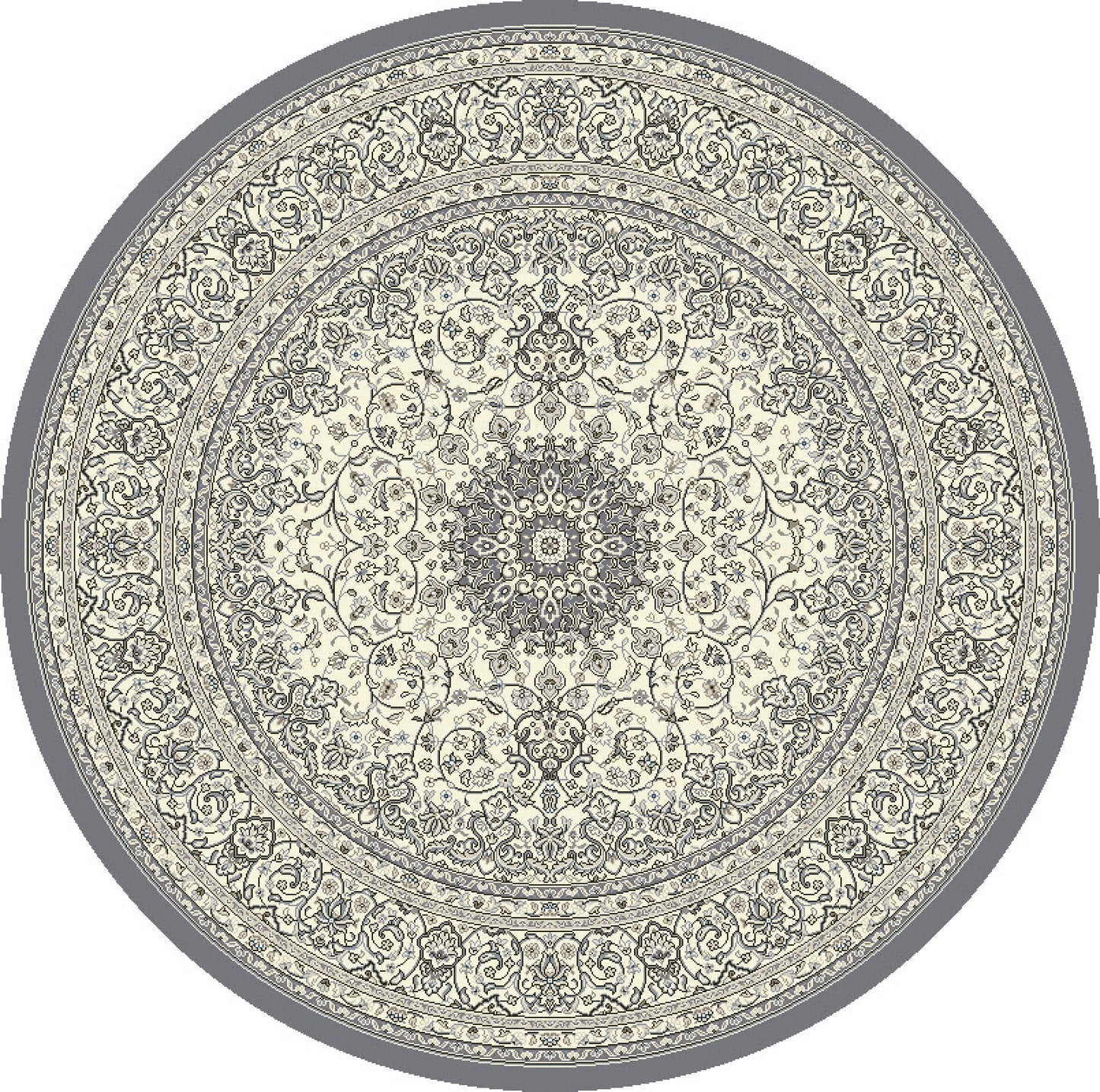 ANCIENT GARDEN 57119 GREY/CREAM