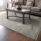 Trevi Transitional Beige/Cream Floral Low Pile Rug