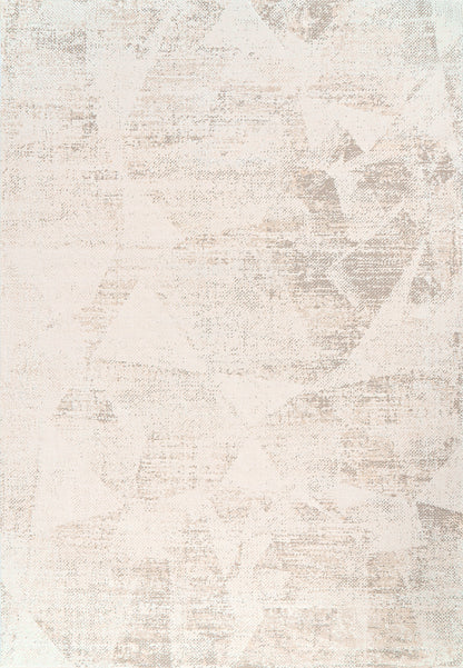 Penta Modern Grey Abstract Low Pile Rug