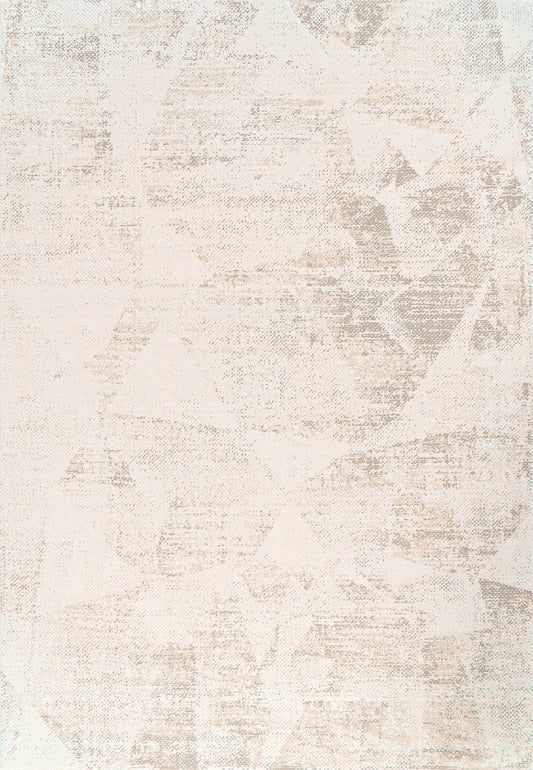 Penta Modern Grey Abstract Low Pile Rug