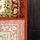 ANCIENT GARDEN 57158 RED/IVORY