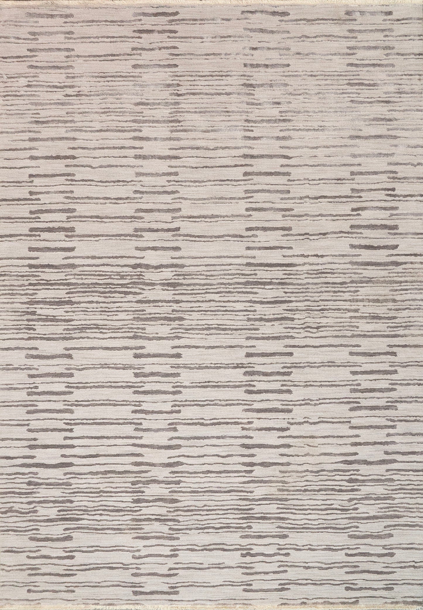 Mesa Modern Silver Abstract Low Pile Rug