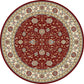 ANCIENT GARDEN 57120 RED/IVORY
