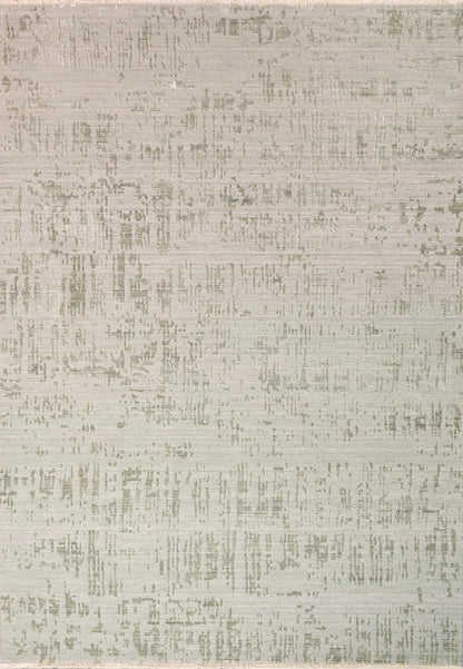 Mesa Modern Mint Green/Taupe Abstract Low Pile Rug