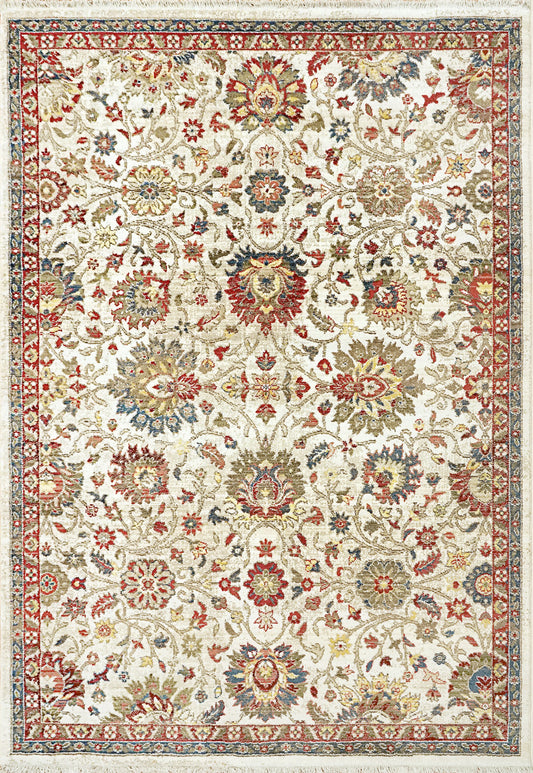 JUNO 2X3.11 6883-130 IVORY/RED