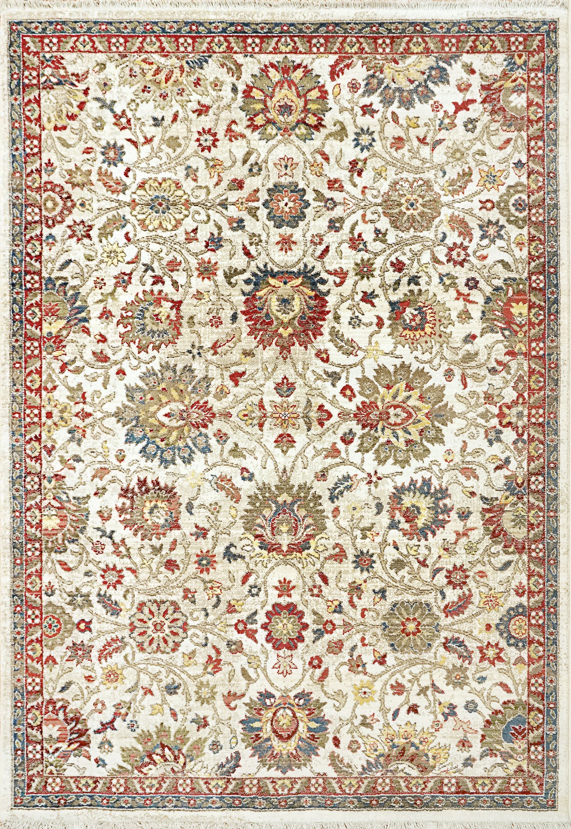 JUNO 5.3X7.7 6883-130 IVORY/RED